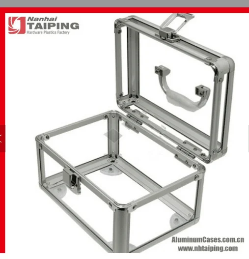 acrylic tiara display package box crown train cases