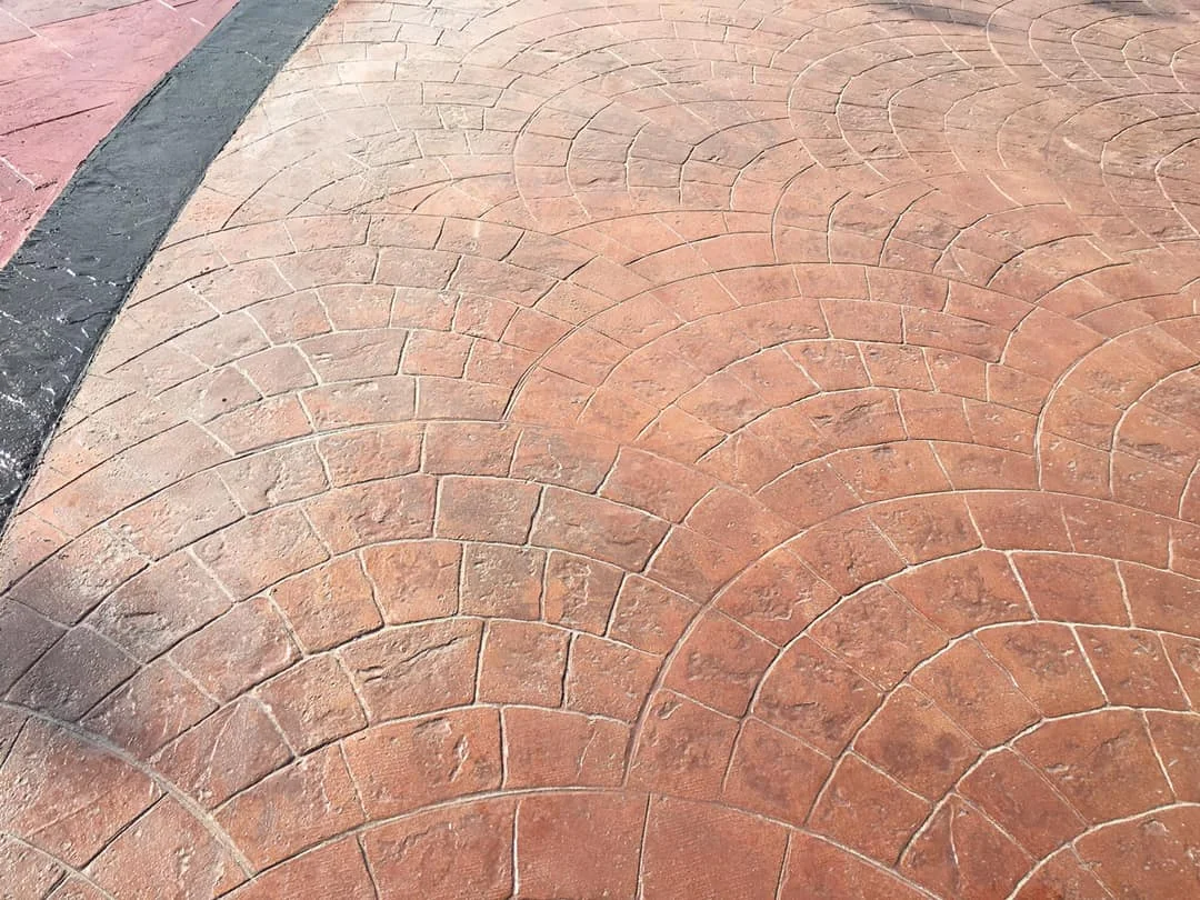 Ashlar Concrete Stamp Set GlobMarble Slate Texture Imprint Stamp Mats