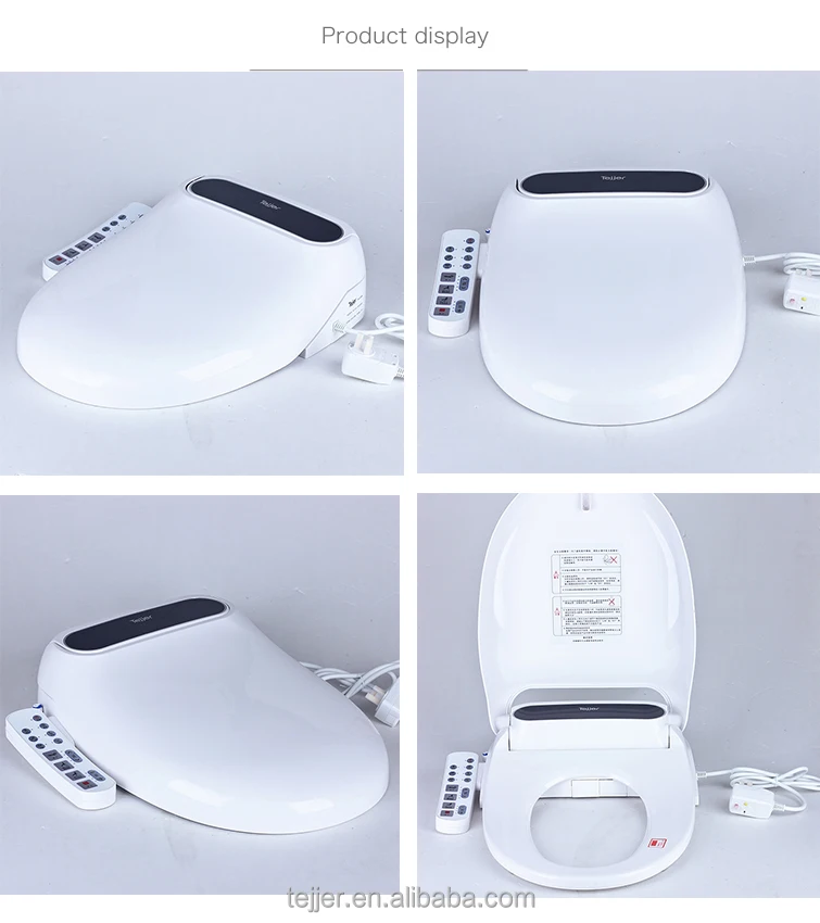 smart electronic toilet seat with all luxury item and infrared sensor seat