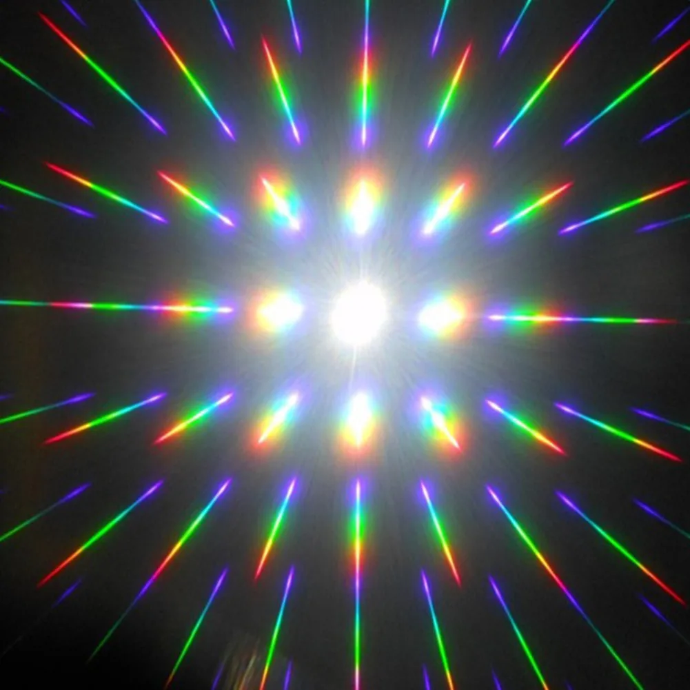 3D EDM Light Rave Prism Laser Diffraction Grating Film
