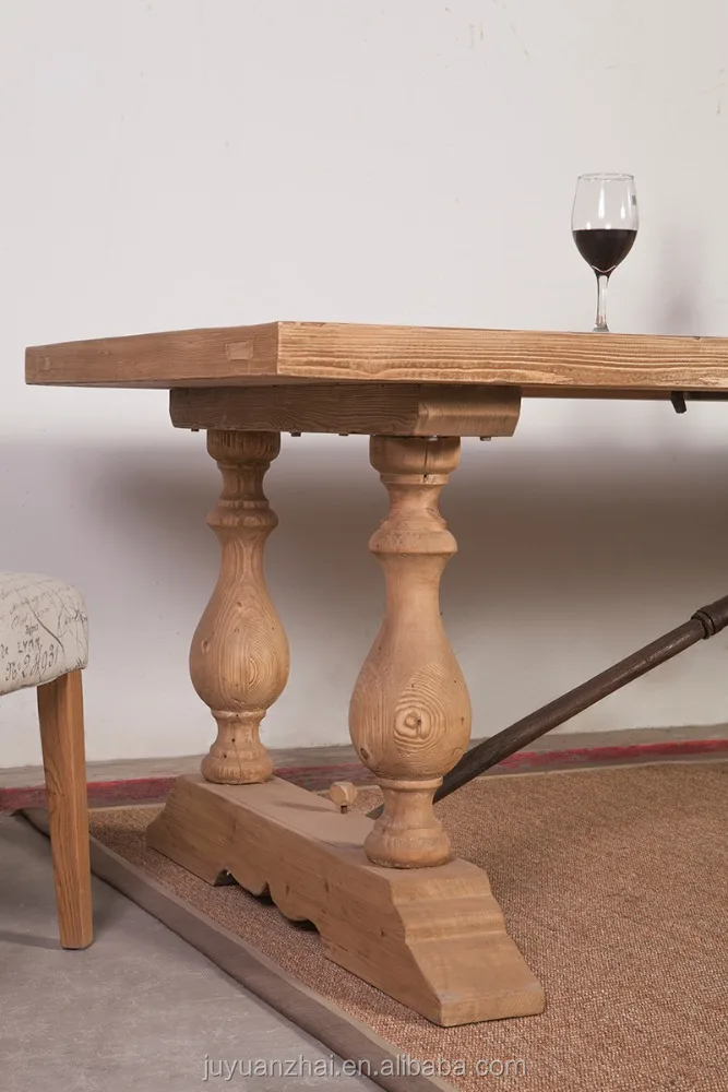 
chinese european recycled reclaimed pine wood office dining table 