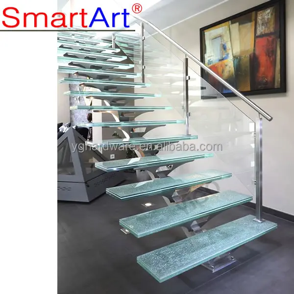 
Modern glass stairs guangzhou foshan 