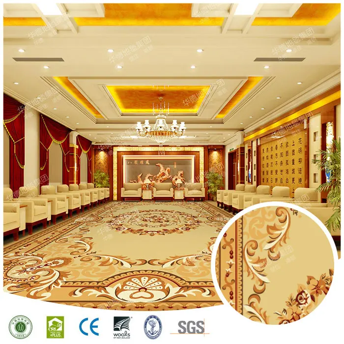 Hand Tufted Carpet Flooring Luxury Hotel Carpet Restaurant Custom Carpet Rugs For Hotel Lobby