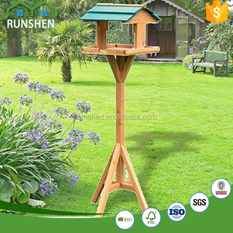 Fir Wood Bird Cage Stand Travel Bird Cage