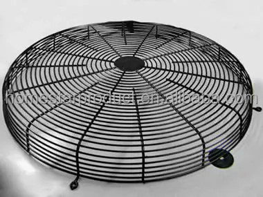 Industrial fan stainless steel high power powerful metal spiral fan guard