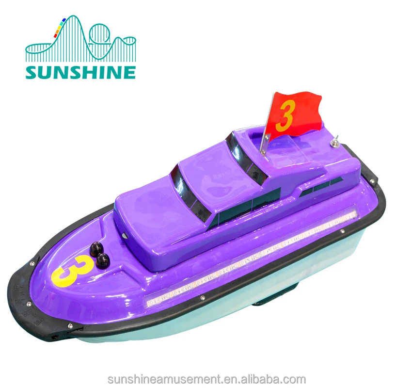 electric remote control boat amusement park boat