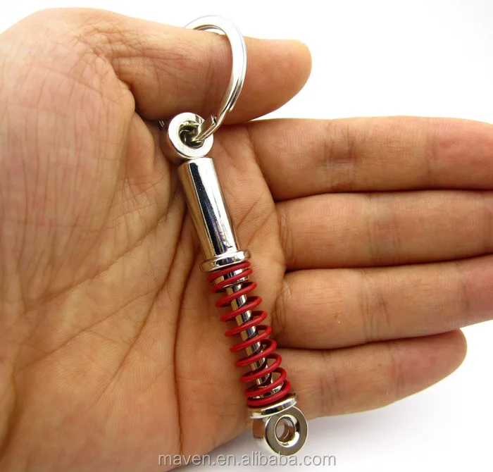 4 models Auto Racing Tuning Part snubber Adjustable Coilover Shock Absorber Spring keychain keyring