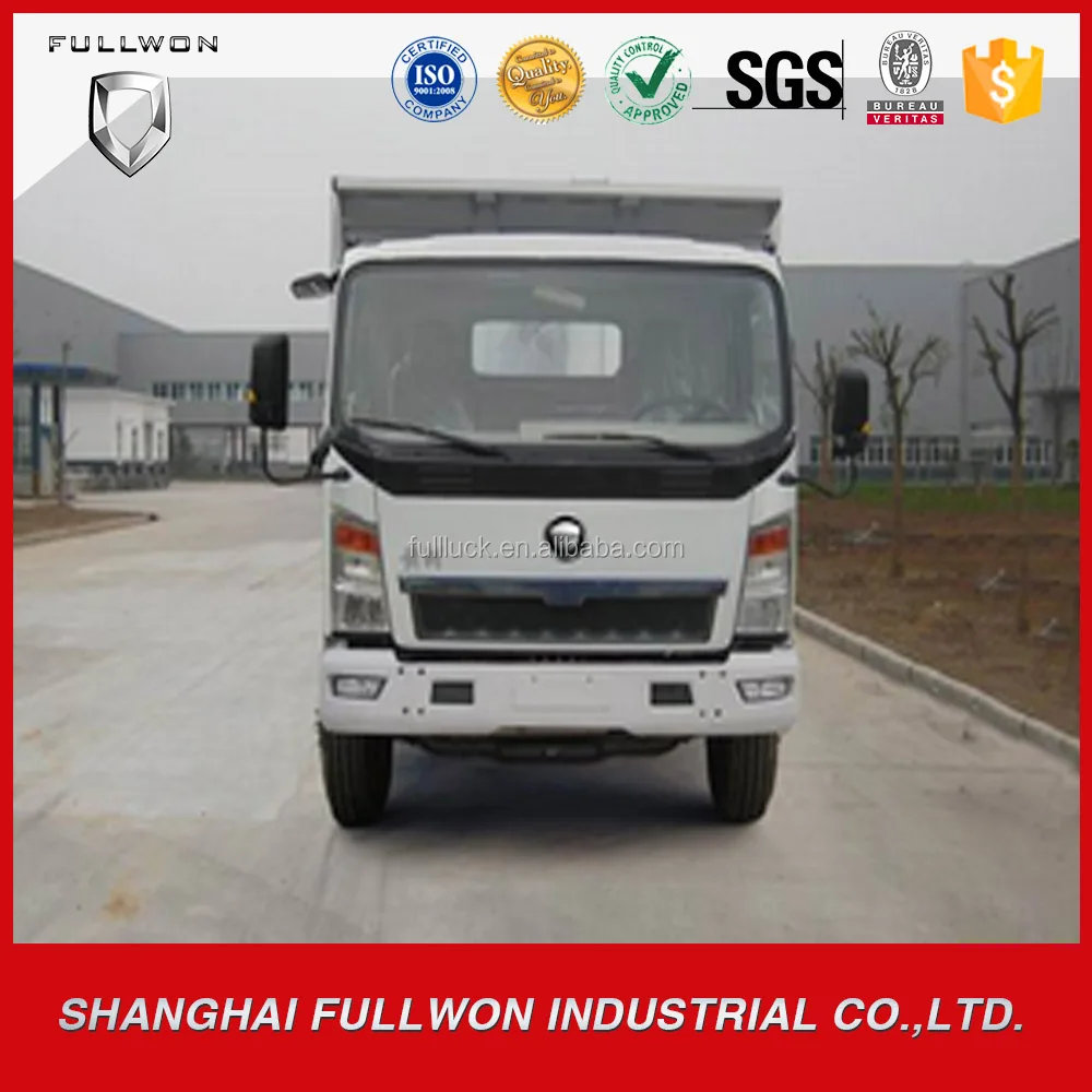 HOWO 5 ton Payload Capacity 4*2 Diesel Tipper Truck