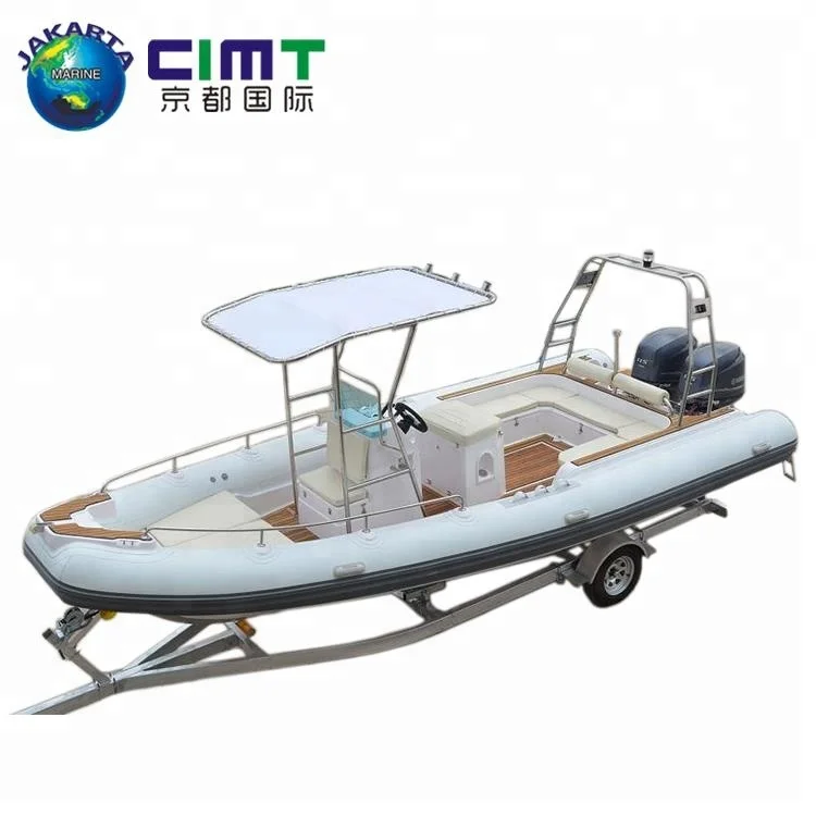 7.6M Rib Boat Crusing Best Rigid Inflatable Yacht For Sale