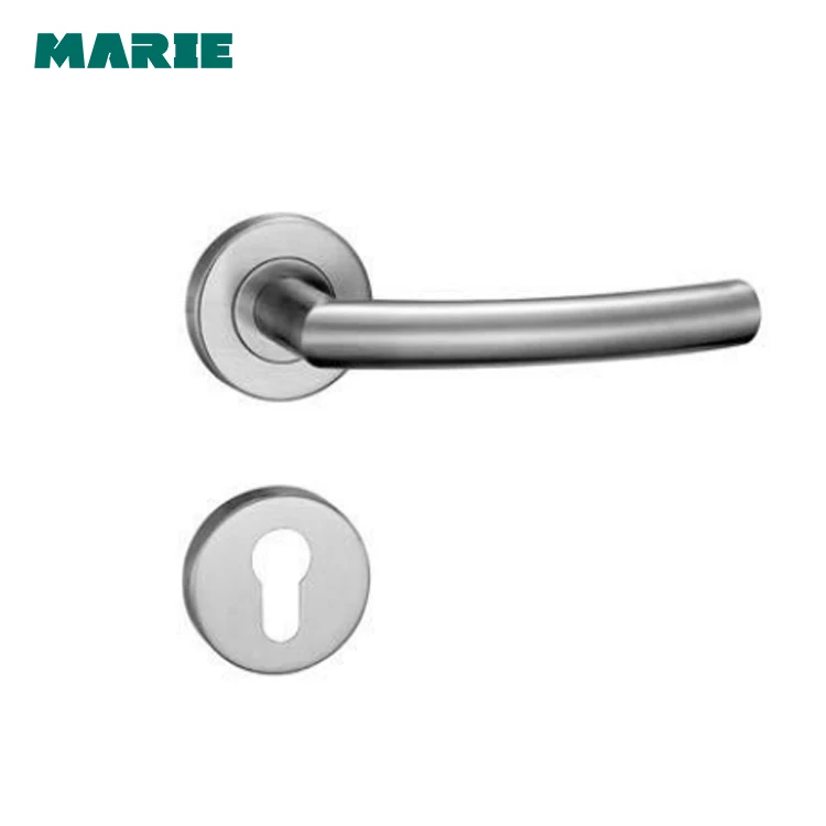 Popular SS 304 solid casting stainless steel window and door lever handle