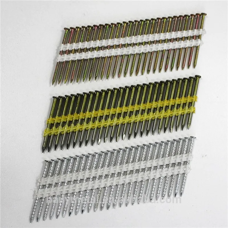 
High quality and cheap price Pneumatic Framing Nailer for 21 Degree Plastic Strip Nails 