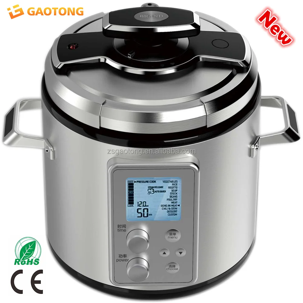 Gaotong 12 in 1  functions 6L Intelligent Electrical Pressure Cooker