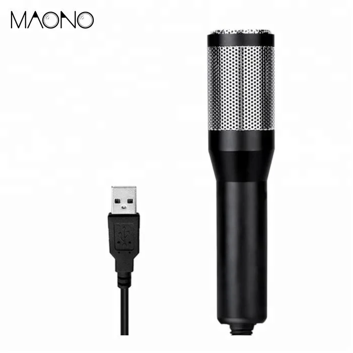 Низкий уровень шума usb однонаправленный конденсаторный микрофон