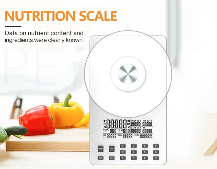 digital kitchen food smart nutrition scale 0.1G 5 kg Smart Kitchen Scale Food Nutrition Scale