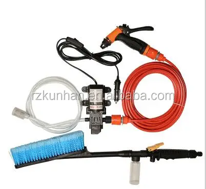 portable electric high pressure 12v dc car wash machine pressure washer