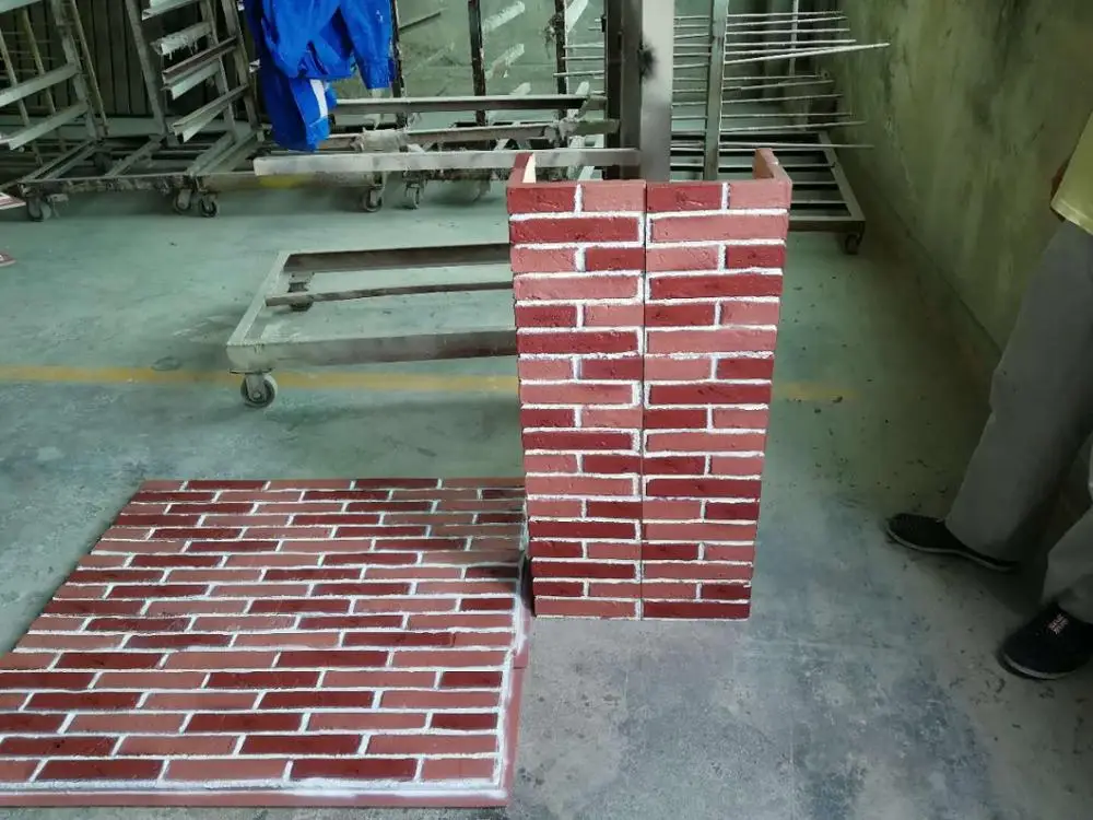 Hot Sell Ornaments Polyurethane High Quality beautiful pu exterior foam stone wall cultured stone