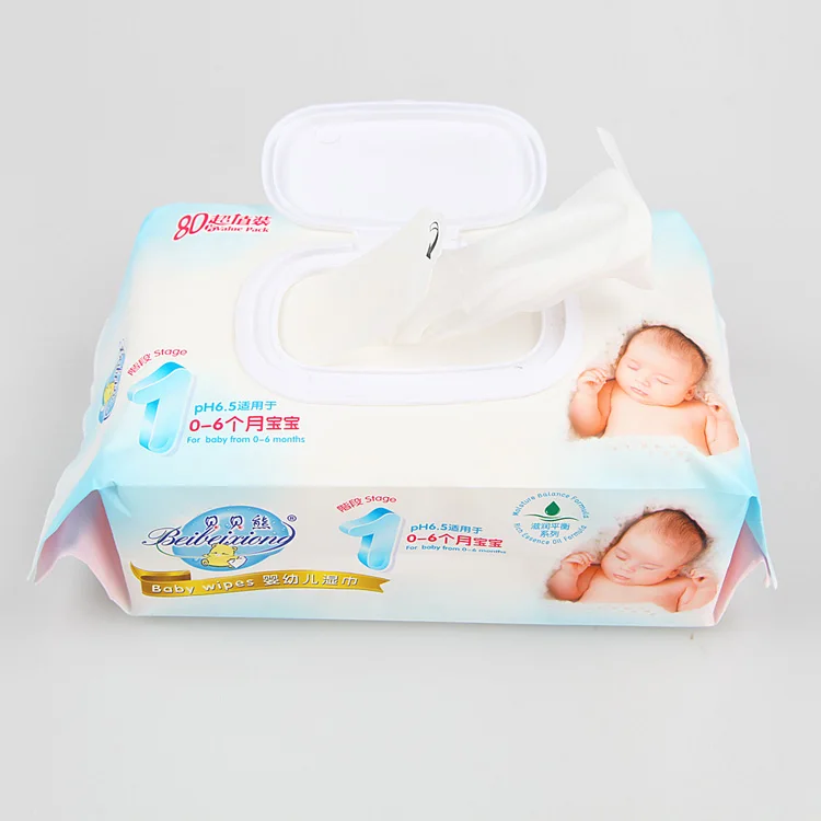 
Non Alcohol Wet Wipes for Babies from 0-6 Month 