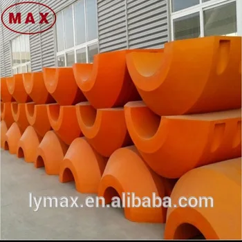 Offshore dredging pipe float for hose line suction / discharge