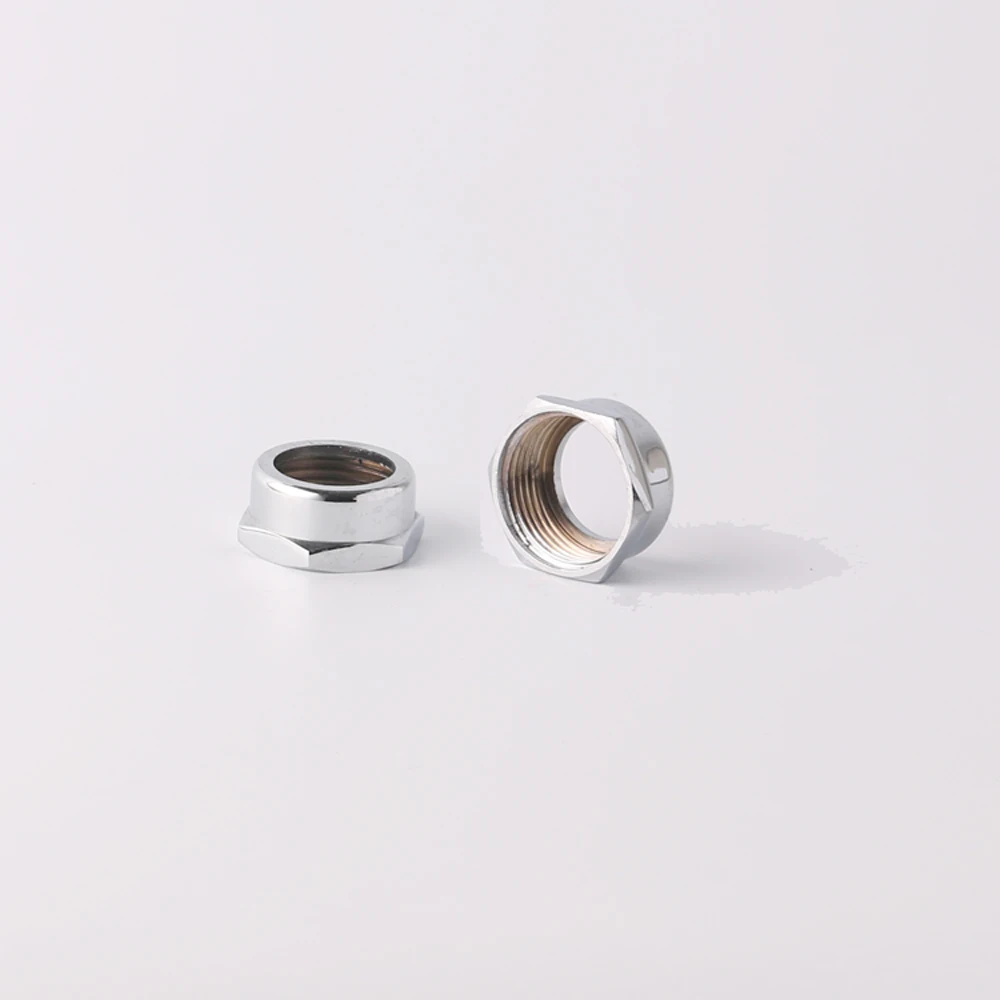 brass fitting parts faucet parts spout nut