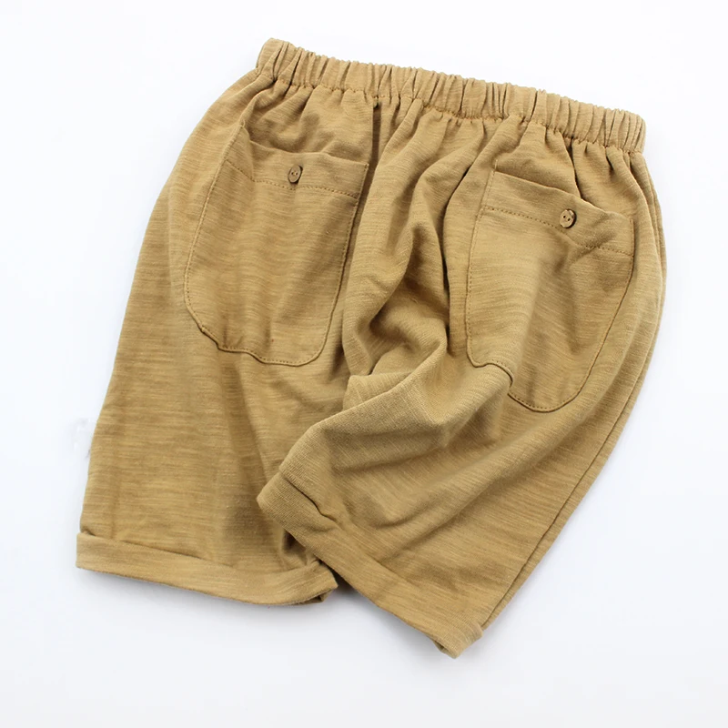 2023 hot sale  Bamboo Cotton Handmade Unisex Toddler Kids Clothing Baggy Design girl shorts