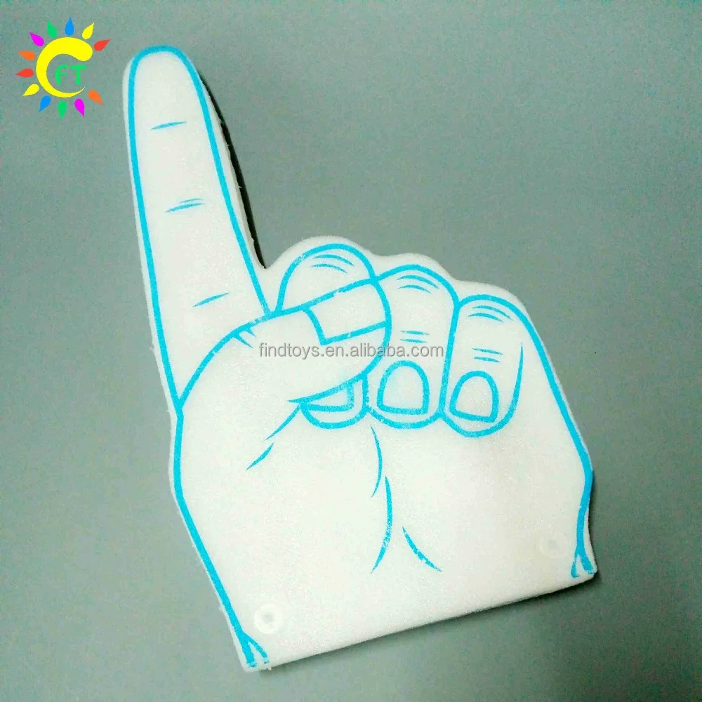 
Funny Fashion Glow LED Foam Finger 