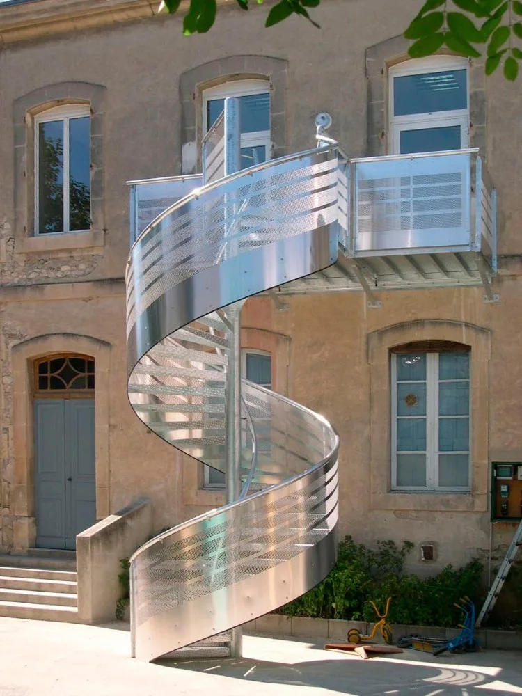 
Good Prices for prefabricated exterior stairs/stairs to external galvanized metal 