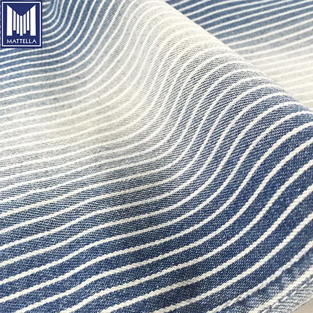 2019 hot sales 100% cotton 8oz kevlar stripe denim jeans fabric material in karachi