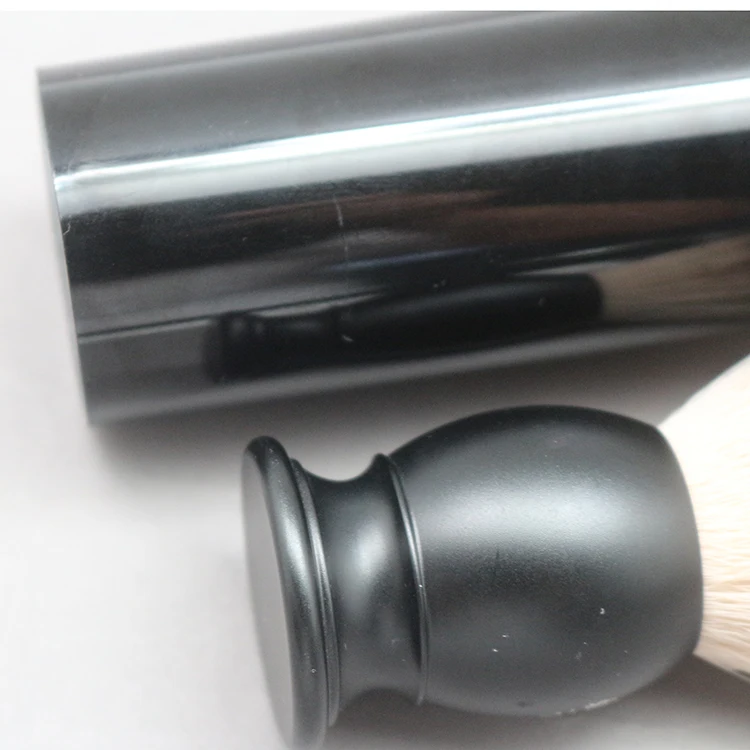 wholesale promotion Acrylic handle cheap shaving brushes with black tube