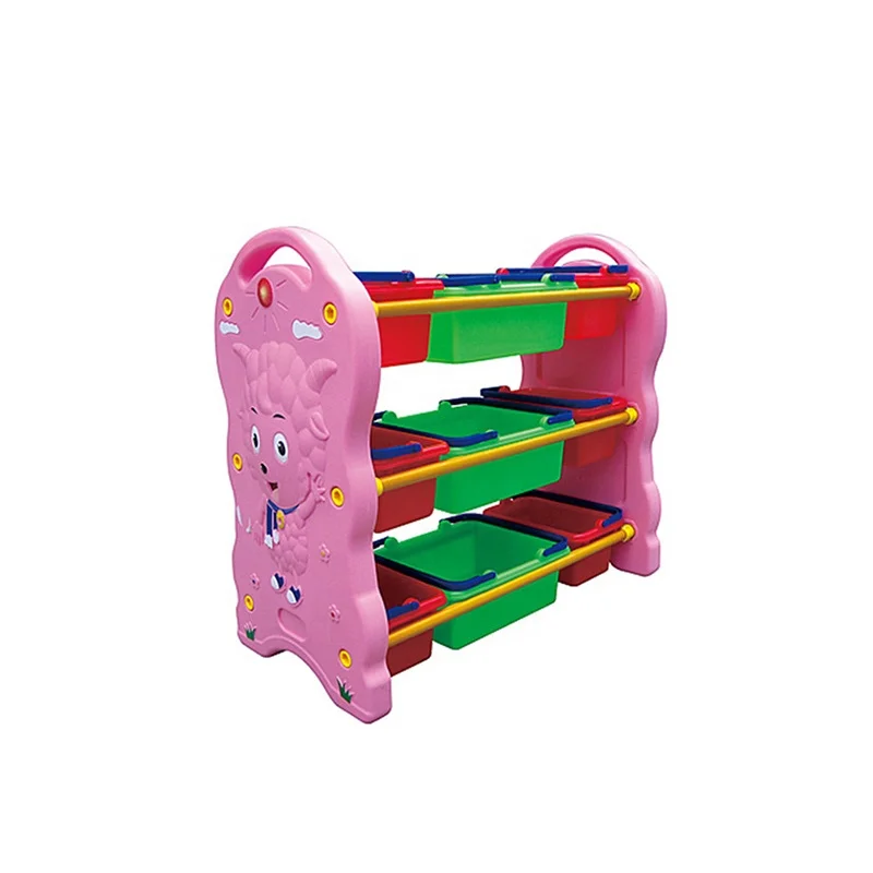 White Rabbit Children Storage Shelf Children Cabinet Furniture Cabinet