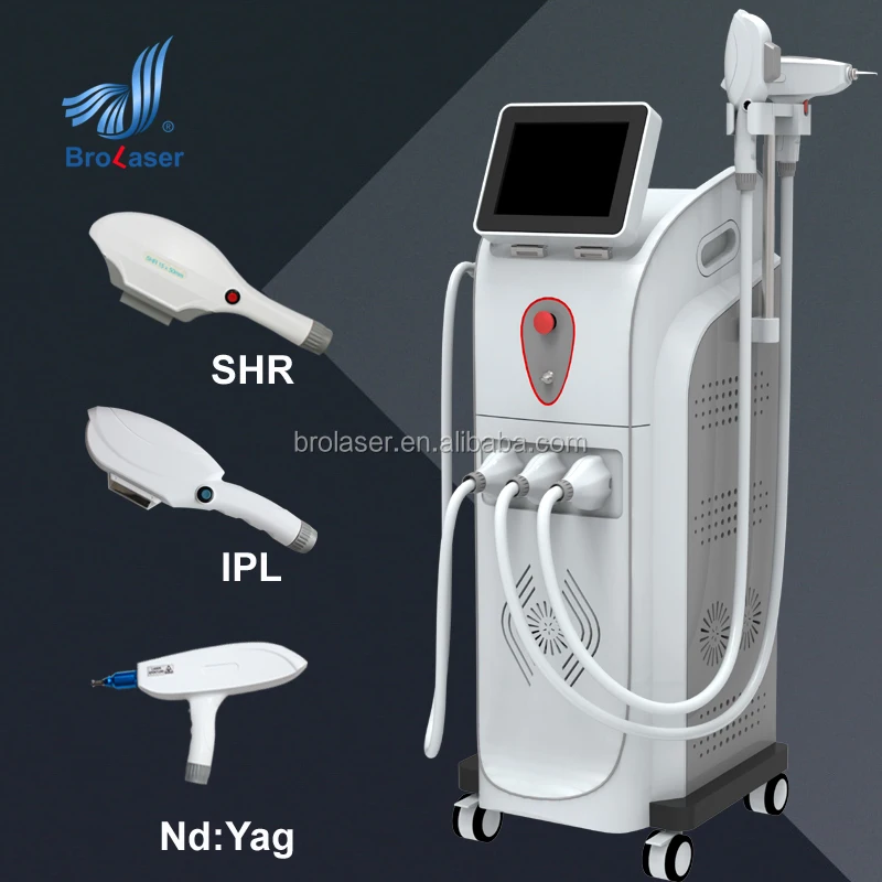 
14 In 1 SHR IPL YAG Laser Carbon Facial IPL Laser Multi Function Salon Beauty Device 