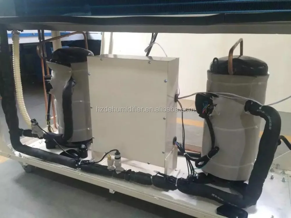 Air dehumidifier 220V 60HZ three phase 380L/D R410a brand new compressor