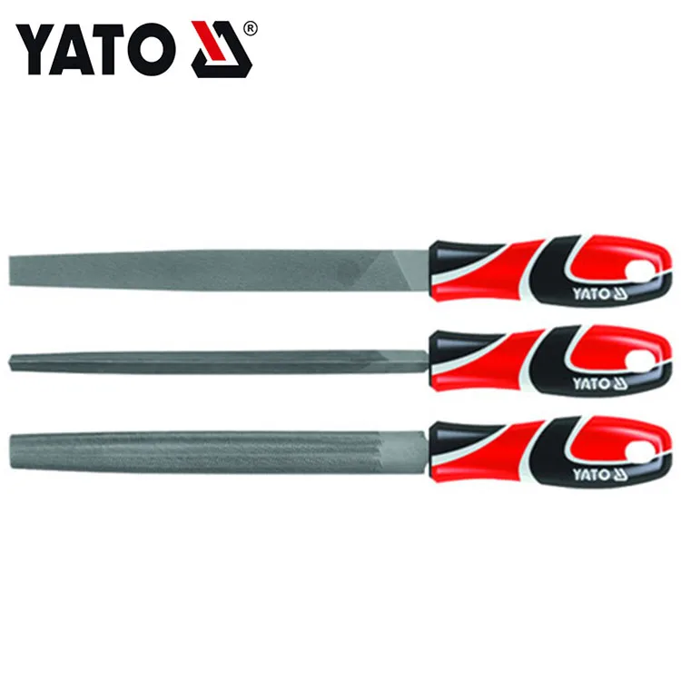 Стальной напильник для девочек, комплект из 3 вещей, YT-6237