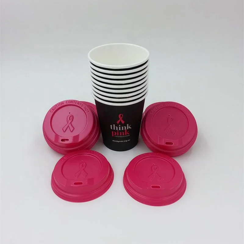 
disposable color plastic coffee cup lid 