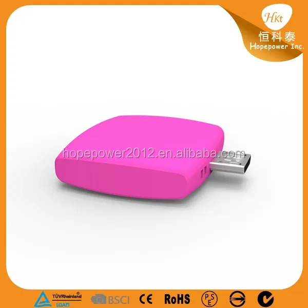 Handy банк питания зарядное устройство 600 мАч одноразовые power bank