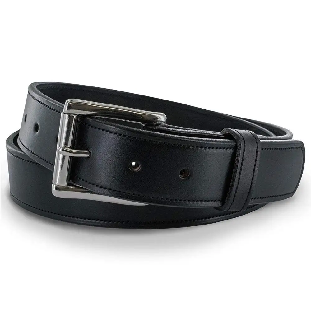 OEM Fashionable Roller Buckle Leather Belt Man Best Gift Choice Soft Touch Luxury Full Grain Men Leather Belt