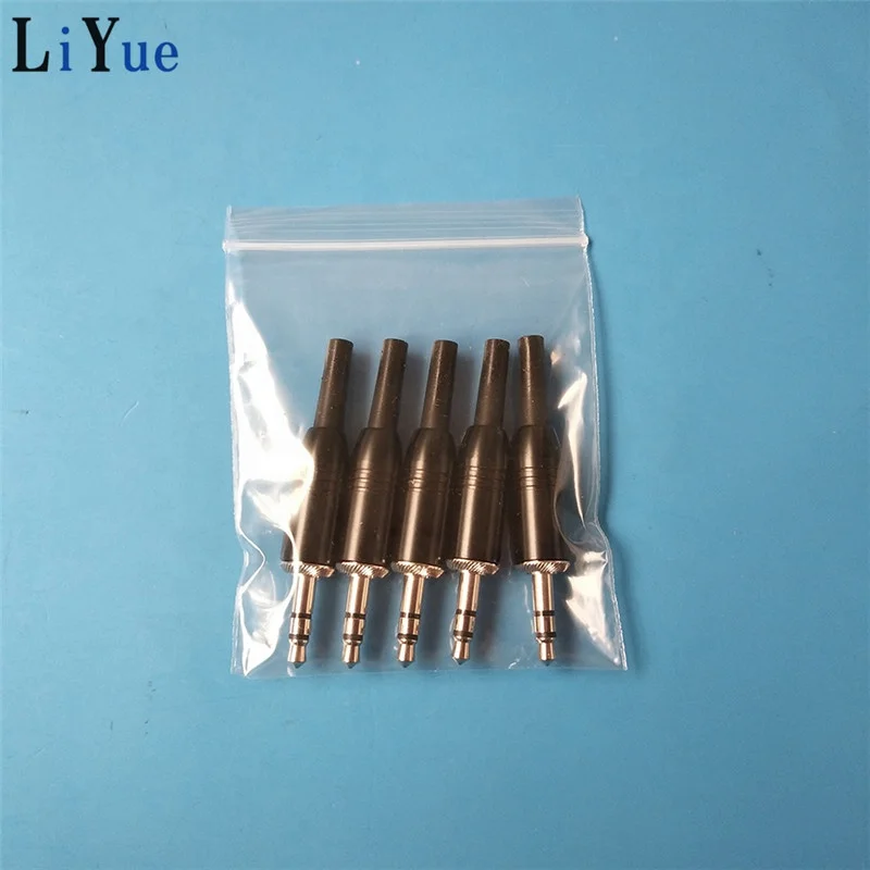 Headphone & earphone Application 3.5 male audio plug connector