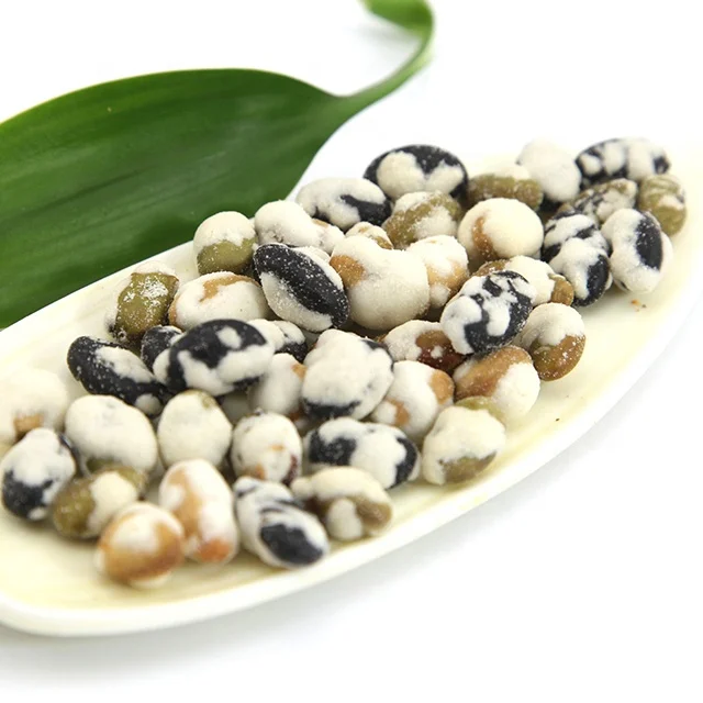 Wasabi Flavor Coated Protein Three Bean Mixed Snacks