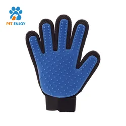 Hot Selling Pet Grooming Deshedding Brush Five Fingers Silicone  Dog Cat Hair Cleaning  for Dog Massage
