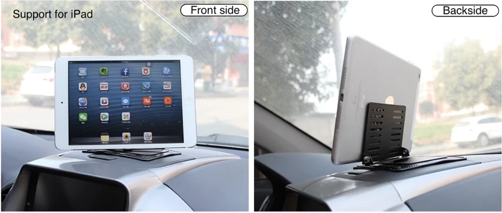 Car Interior Accessories Car Mount Smartphone Holder Auto Phone Cushion For Mobile Phone Bracket Navigation Storage Cushion