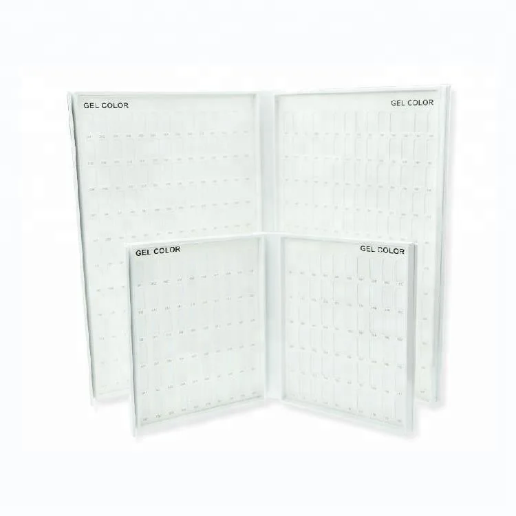 120/216 / 308 Gel Polish Colors Swatch Book For Nail Art Salon Color Chart Nail Gel Polish Display Book
