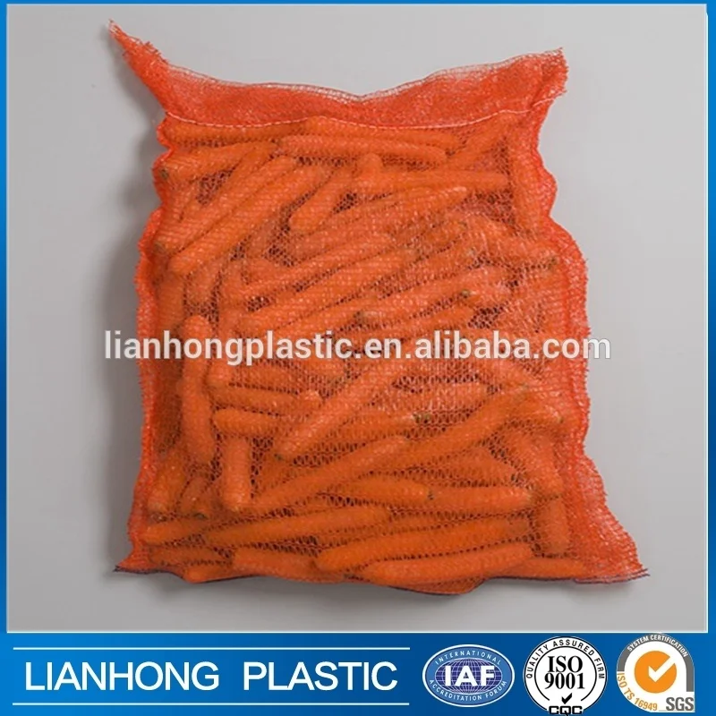 Durable and cheap PP onion mesh bag for onion, potatoes, pepper and other vegetables net bag