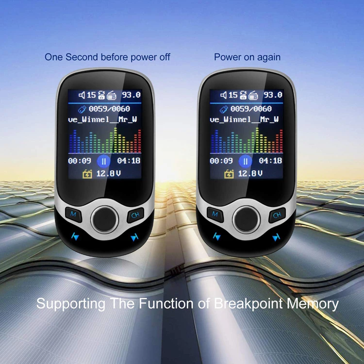 FM40 folder change EQ Car MP3 Player BT car FM Transmitter with bt hands free car charger