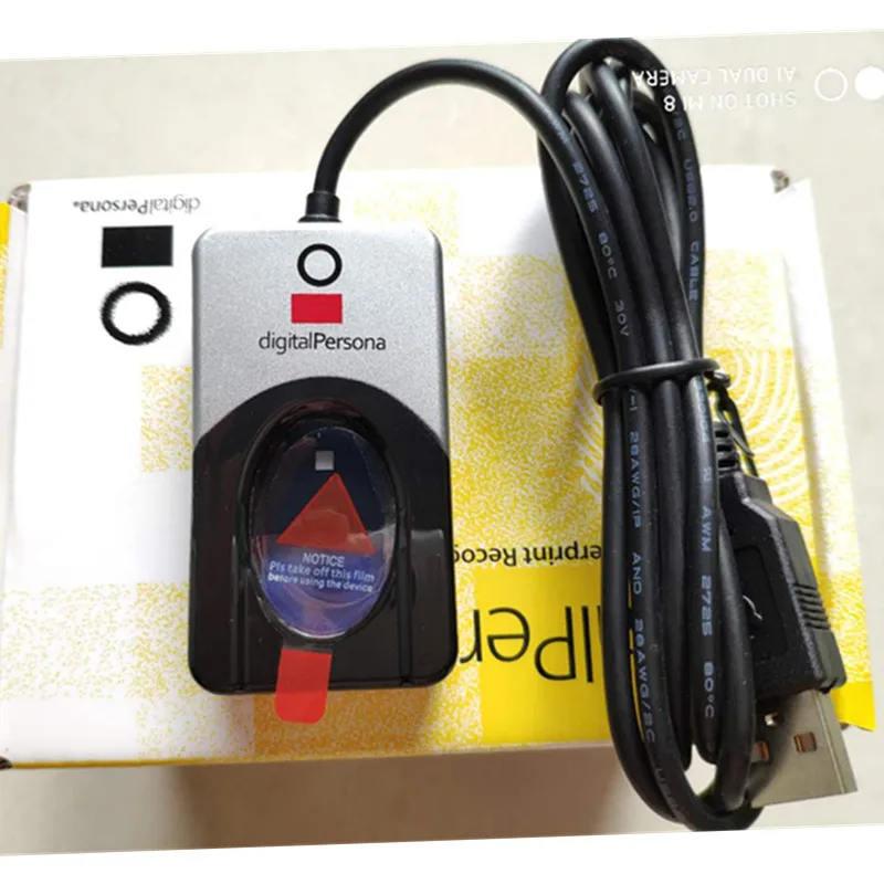Digital Personal Original URU4500 USB Fingerprint Scanner individual pack resale package