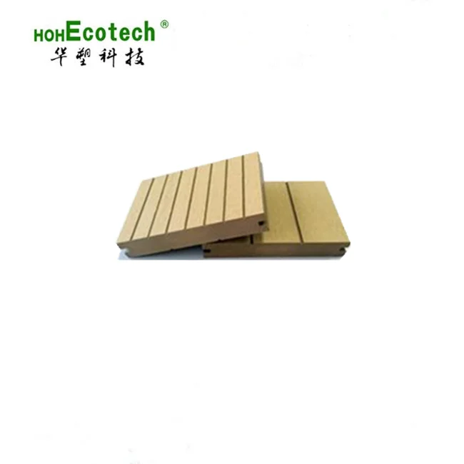 Laminate Flooring 150*25mm WPC Wood Plastic Composite Solid Decking