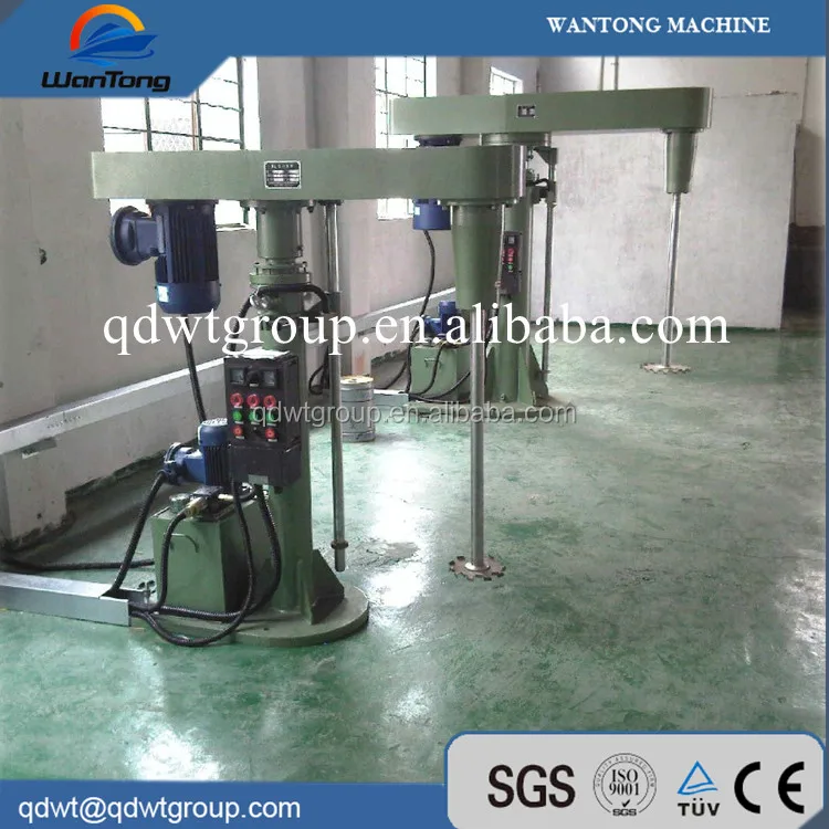 1000L hydraulic lift emulsion paint mixing machine