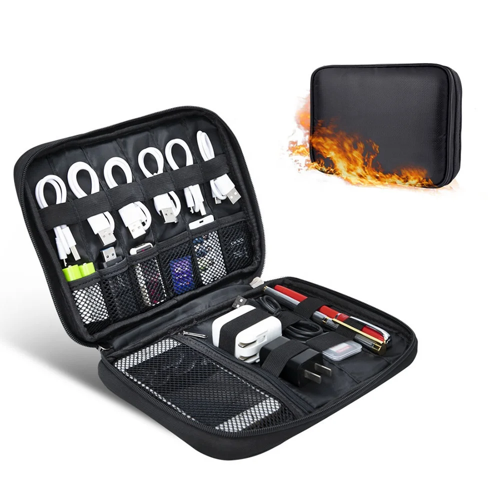 Fireproof Electronic Storage bag  Large Capacity Lipo Battery Storage Guard Safe Pouch for Charge