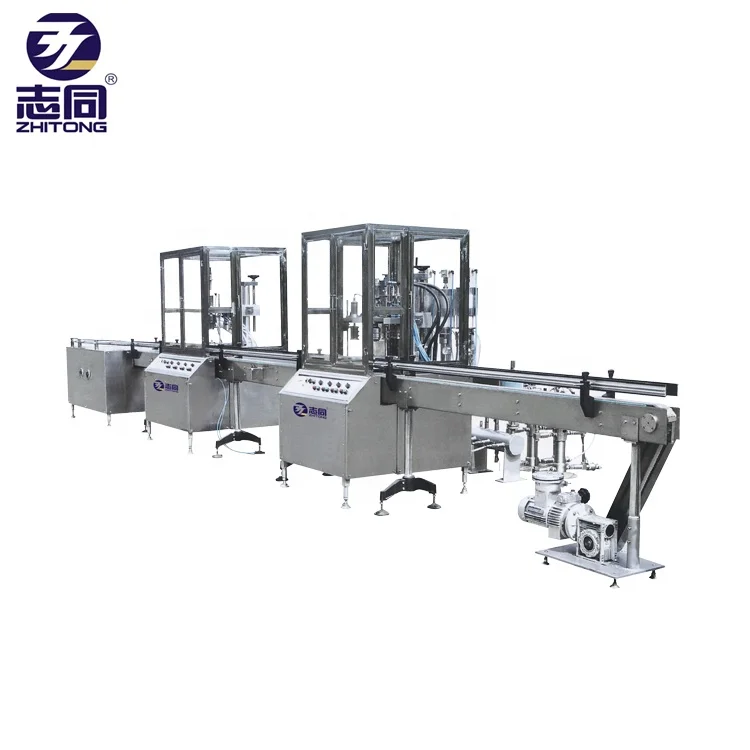 ZT ISO9001 CE 2020 best quality Automatic aerosol filling machine