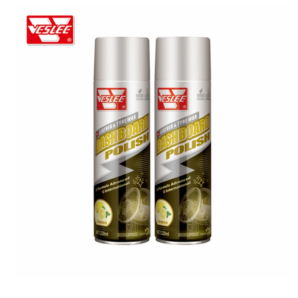 Car Type Shining Dashboard Spray Multi Fragrance Silicone Based Dashboard Polish