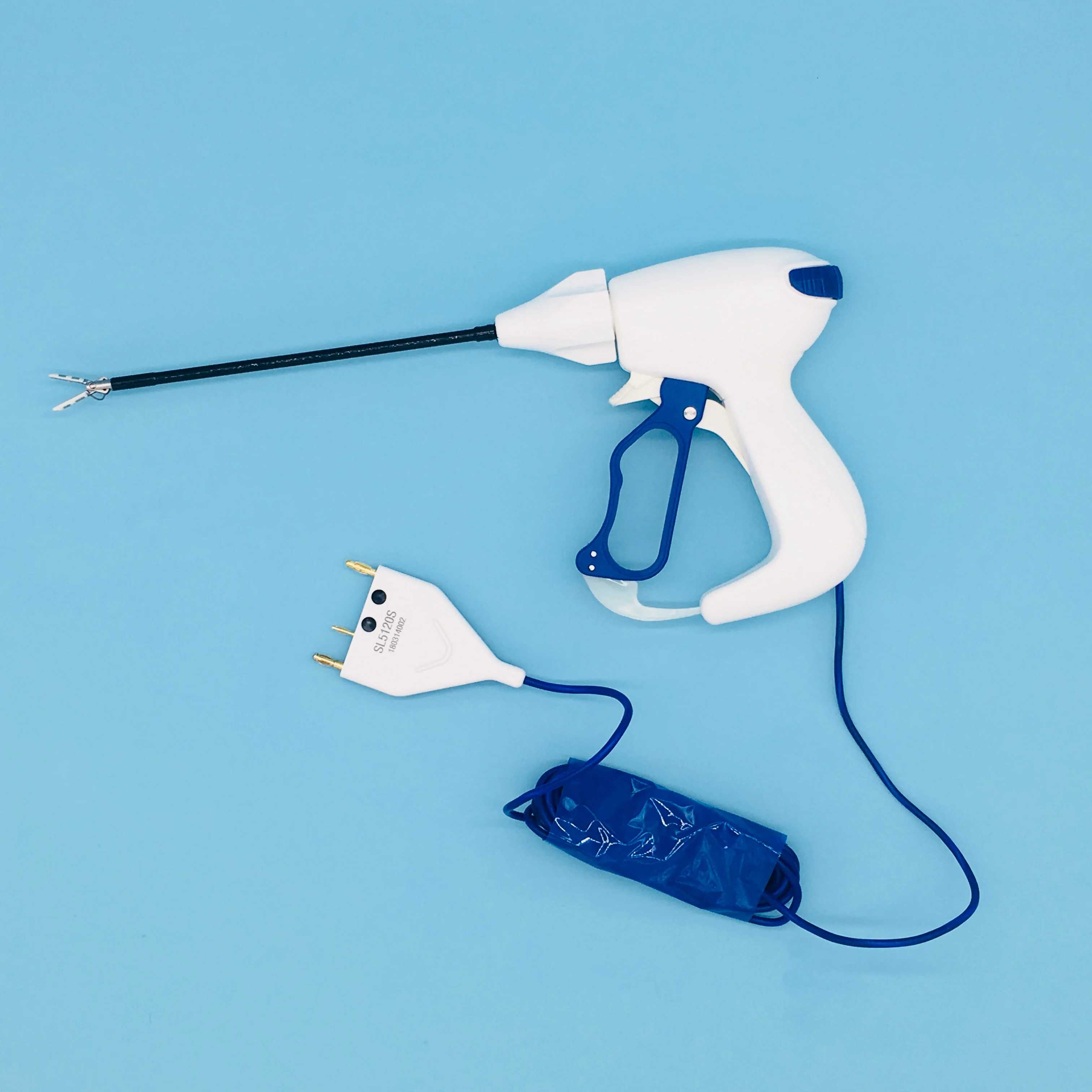 For animals Nondetachable bipolar coagulation electrodes