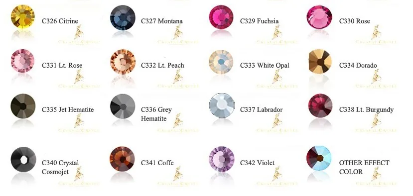 Clothes accessories rhinestones ss16 black jet glass crystal rhinestone sticker hotfix bling rhinestone